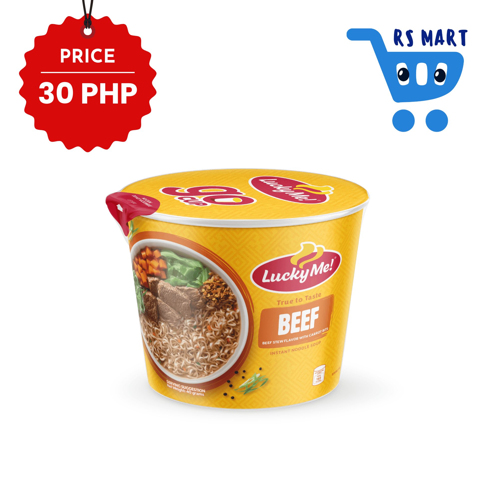 Lucky Me! Go Cup Beef